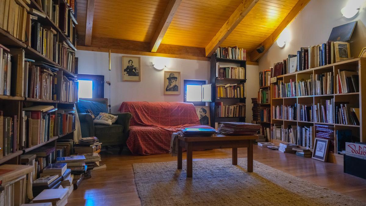 Una de las famosas librerías de Urueña