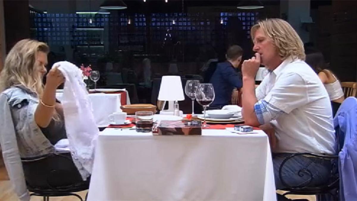 Pocholo Martínez-Bordiu, durante su cita en 'First Dates'.