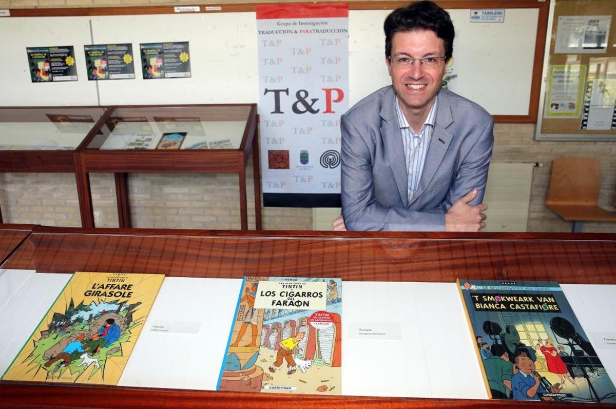 Auténtica devoción por Tintín en la Facultad de Filología
