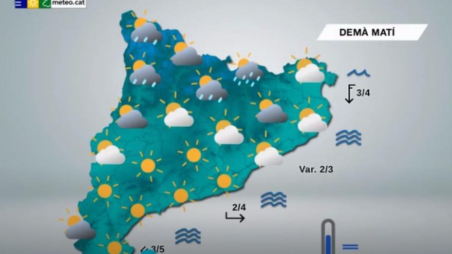 Dijous càlid i assolellat a les comarques d&#039;interior