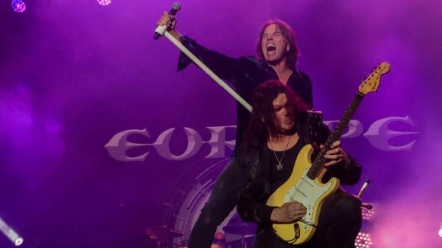 Europe, broche de oro al festival Son do Mar, celebrado en Meaño