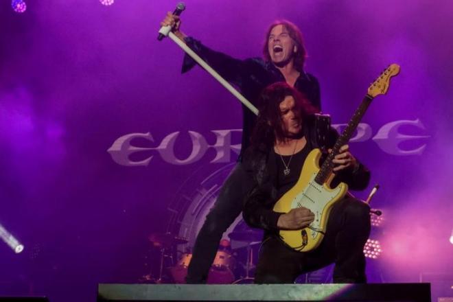 Europe, broche de oro al festival Son do Mar, celebrado en Meaño
