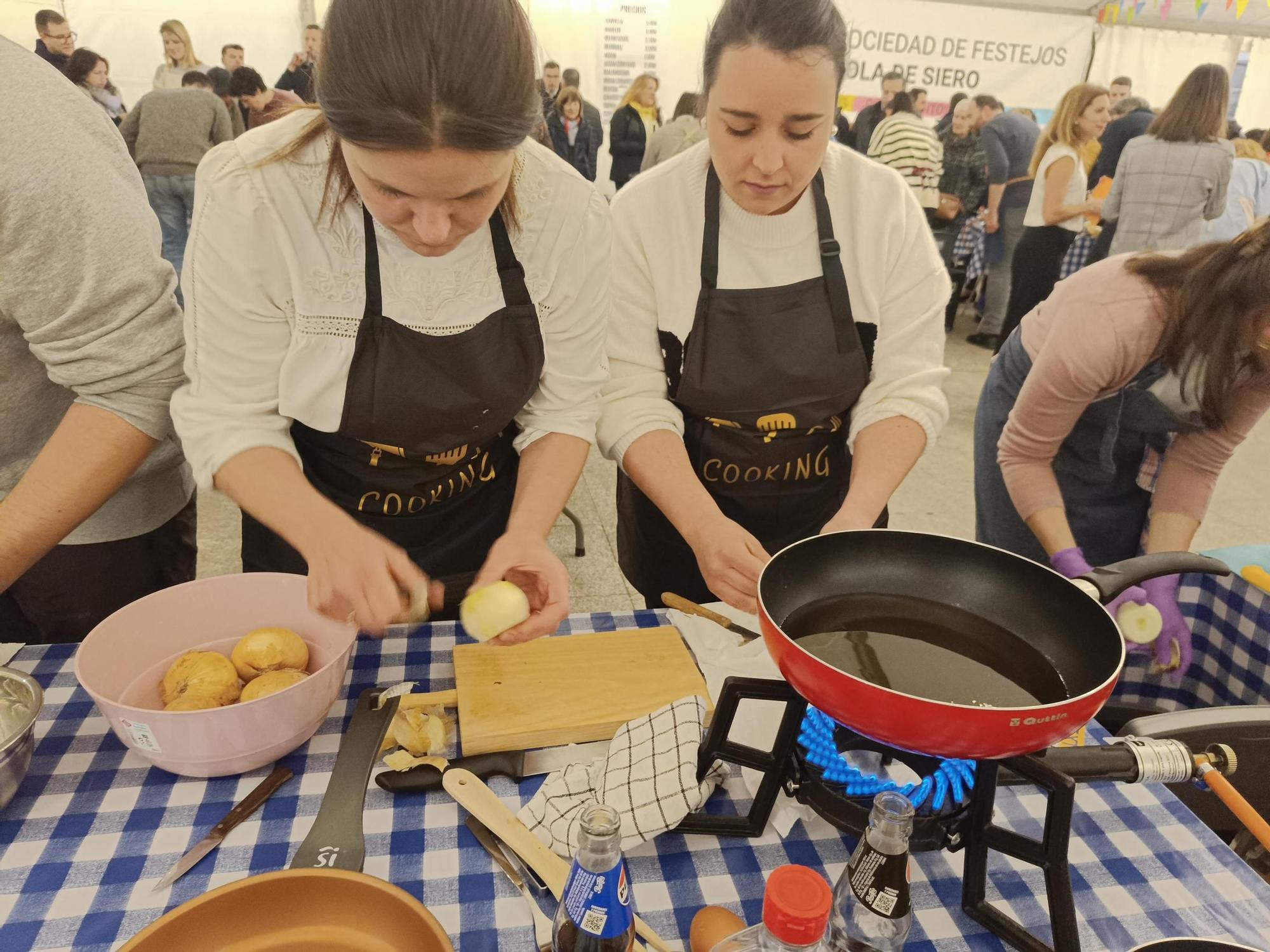 Concurso de Tortilla Salona de Comadres: la batalla