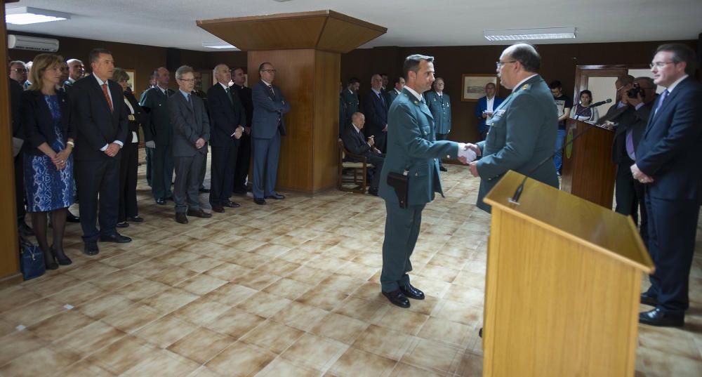 Celebración del 172 aniversario de la Guardia Civil en Castelló