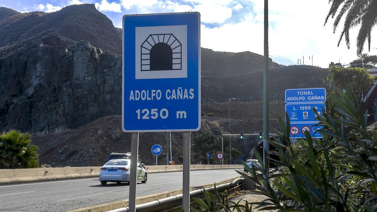 Túnel Adolfo Cañas, en la GC-1.