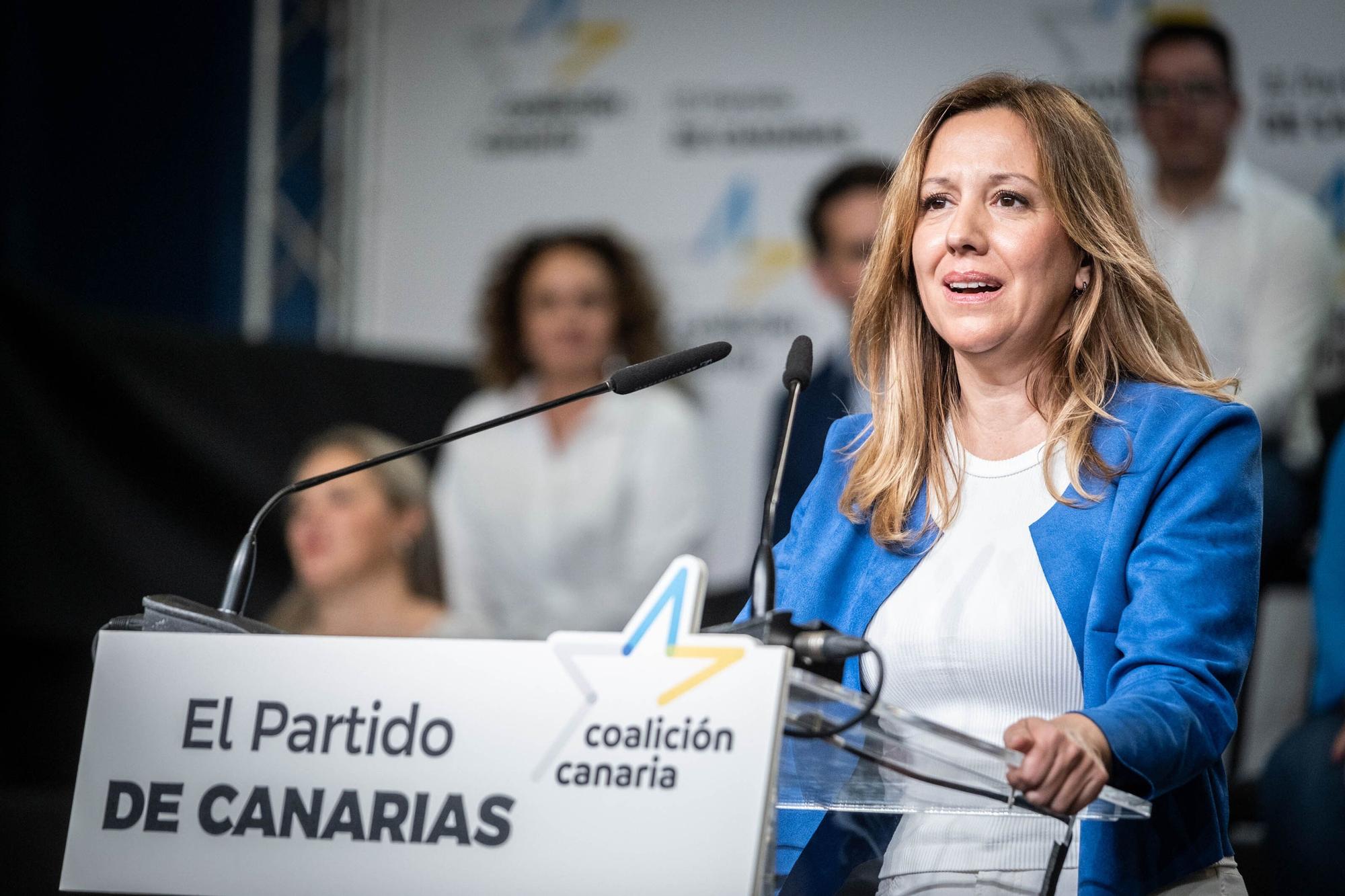 Candidaturas de Coalición Canaria en Tenerife.