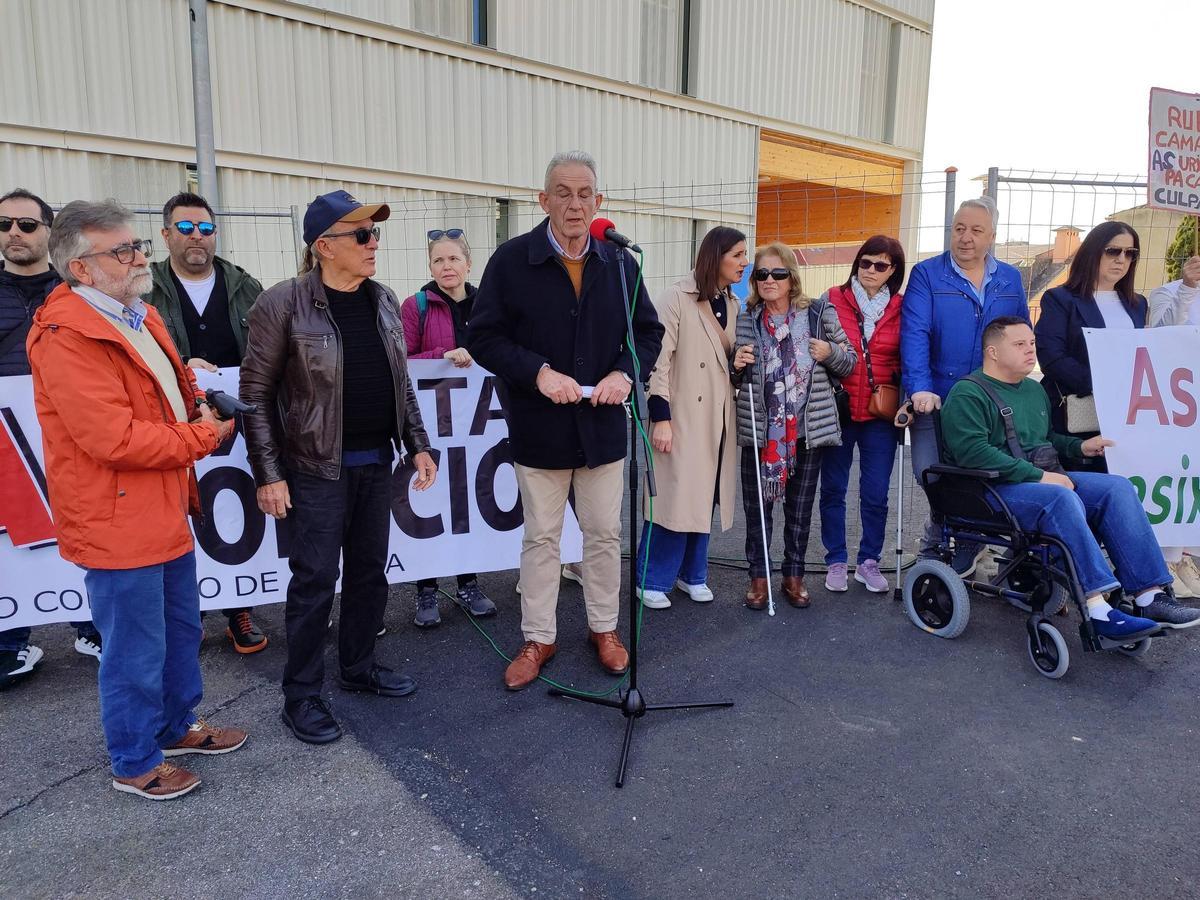 Multitudinaria manifestación en Moaña por urgencias en el centro de salud