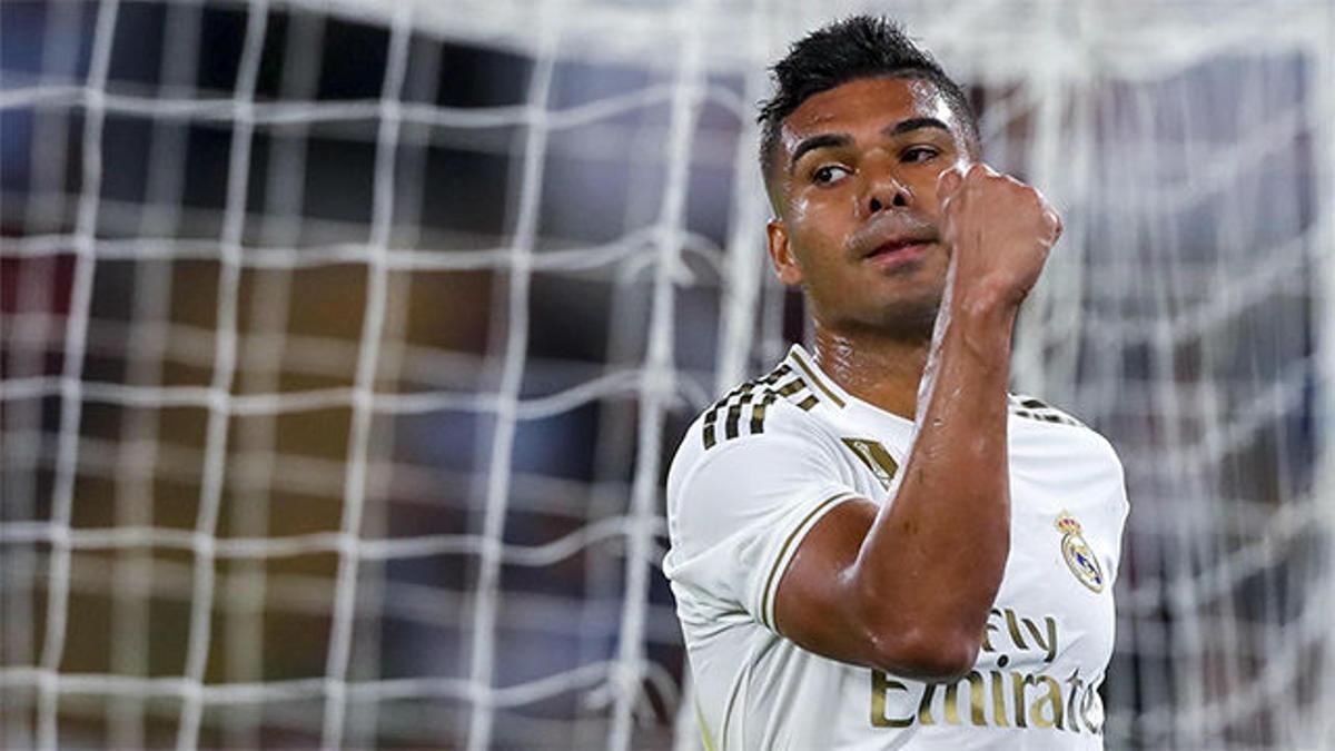 Casemiro anotó el segundo gol del conjunto blanco