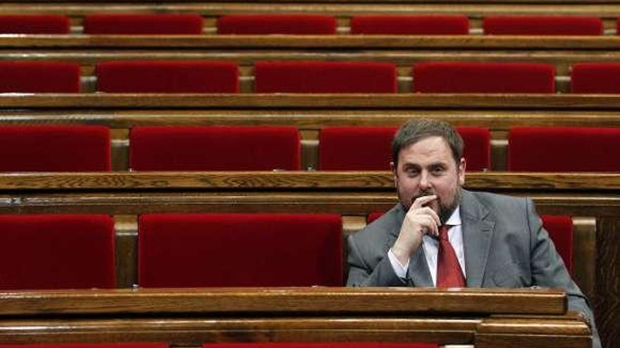 El presidente de ERC, Oriol Junqueras.  // Reuters