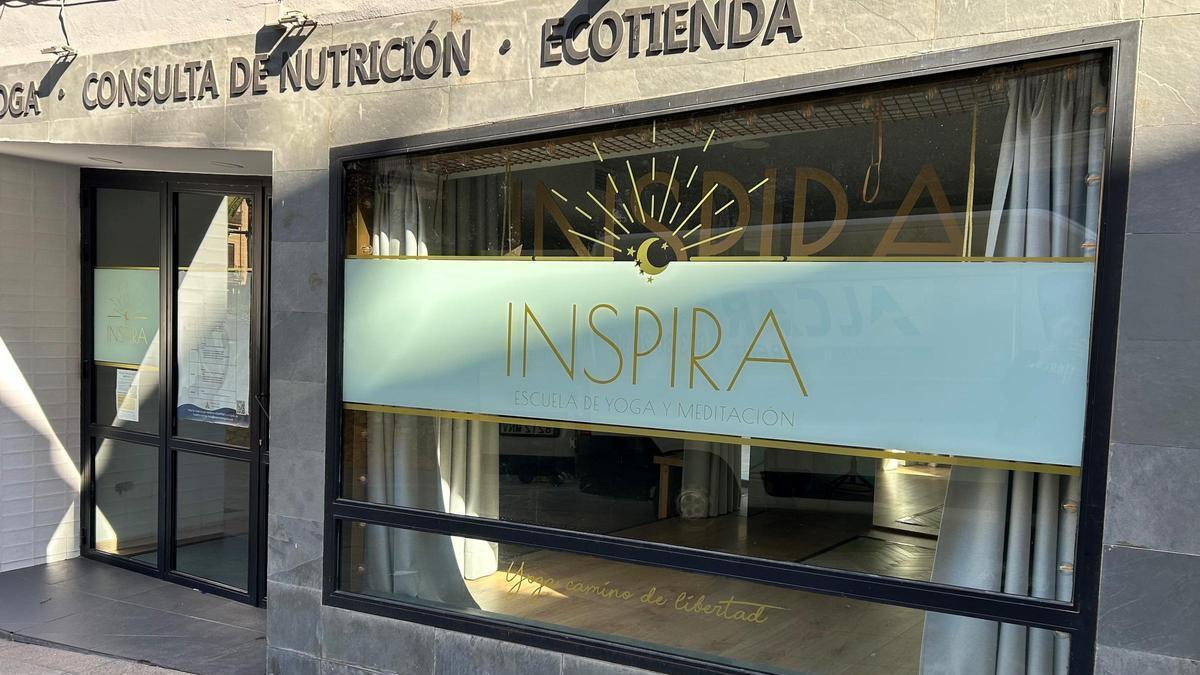 Centro de yoga 'Inspira'.