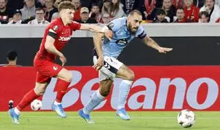 Borja Iglesias: «Hay que creer, siempre he creído en el equipo»