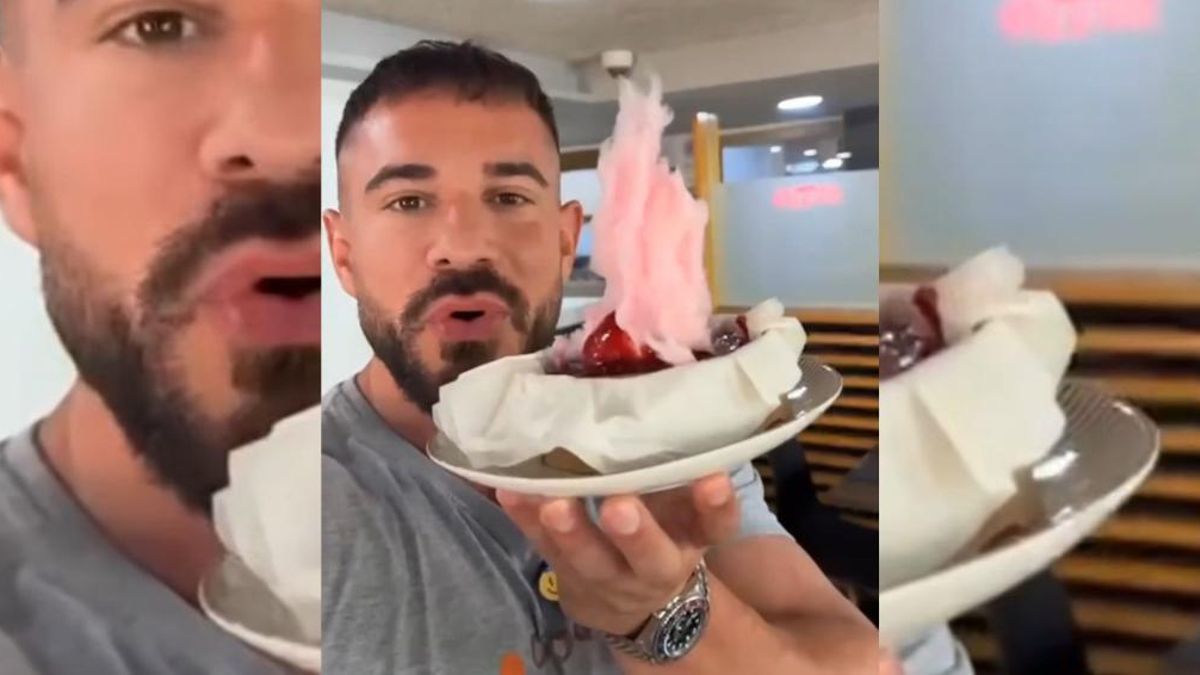 Pablo Cabezali, Cenando con Pablo, en una hamburguesería cacereña.
