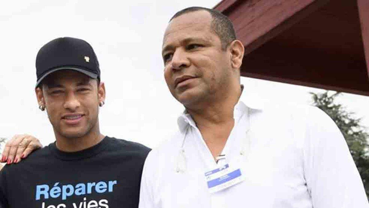 El padre de Neymar habló del futuro inmediato de su hijo