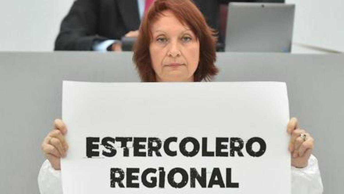 María Marín, candidata de Podemos en la Región de Murcia.