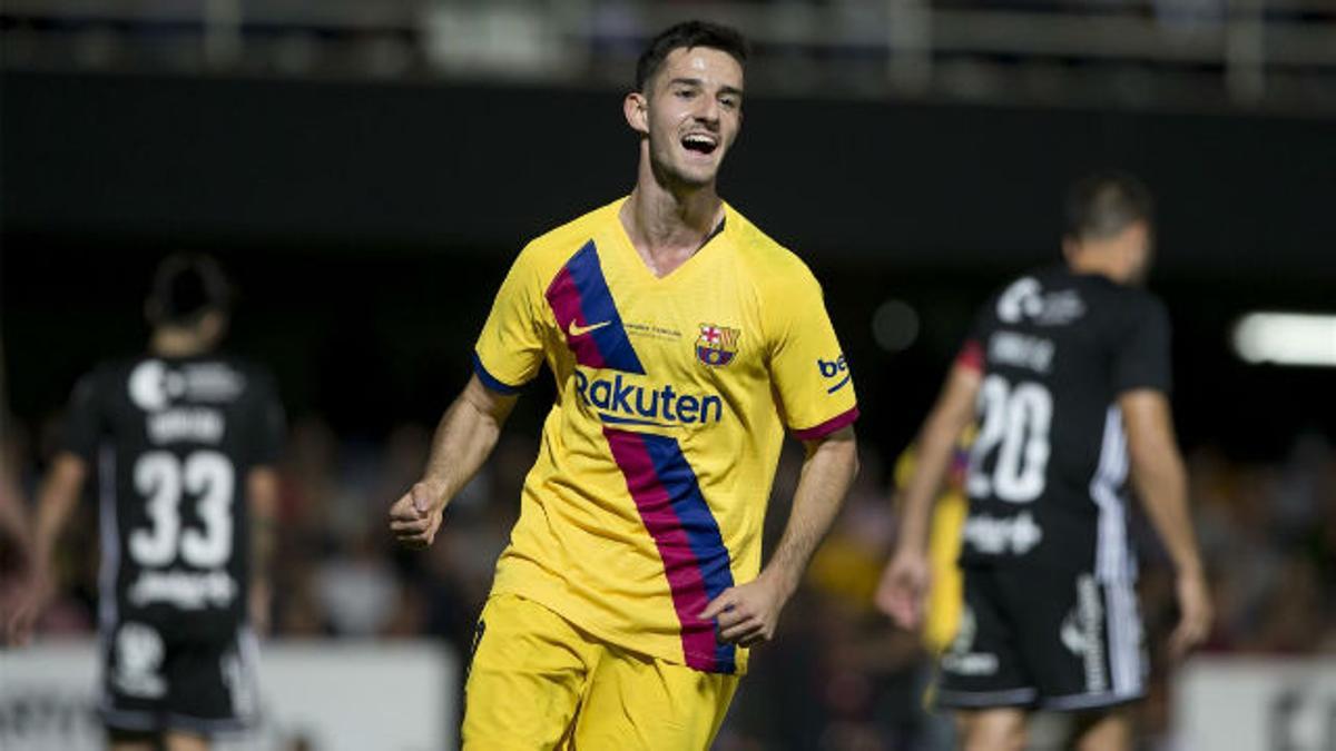 Alejandro Marqués anotó el segundo gol ante el Cartagena