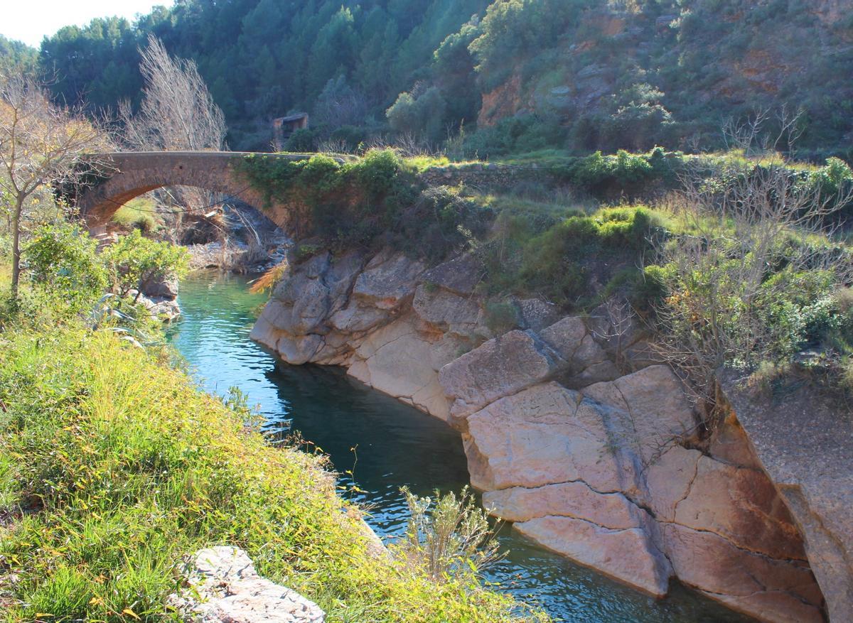 Molinos de agua Lucena del Cid en Castellón.