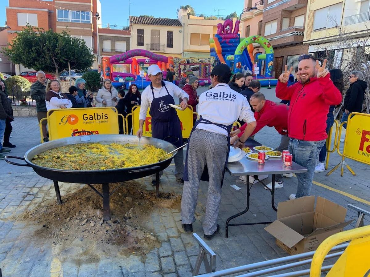 Paella gigante en Gilet