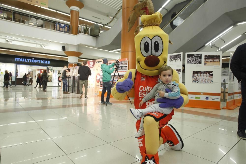 La 'Exposición' del Valencia Basket llega a Nuevo Centro