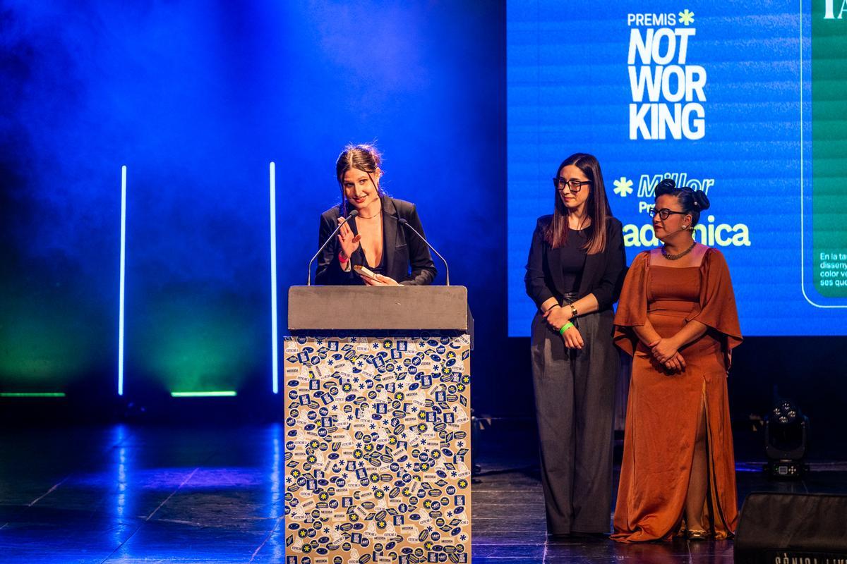Segona gala dels Premis Notworking a Manresa: tots els premiats i els moments de la nit