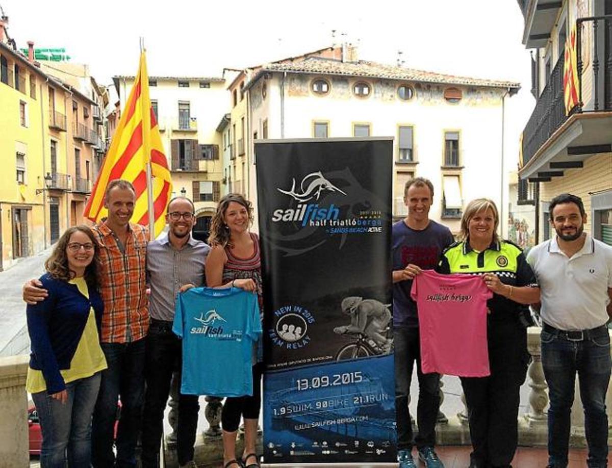 La presentació de la cinquena edició del Sailfish, ahir