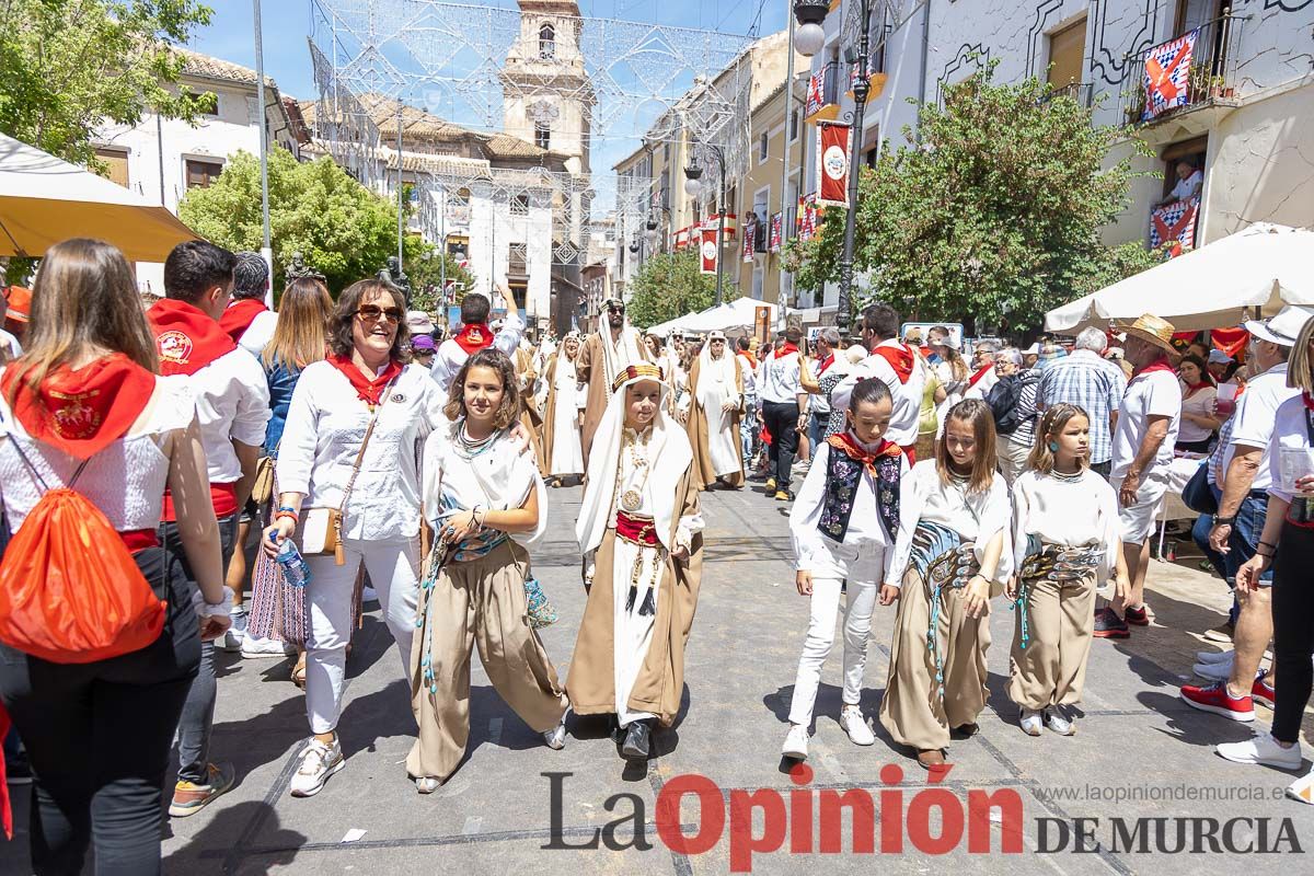 Moros y Cristianos en la mañana del dos de mayo en Caravaca