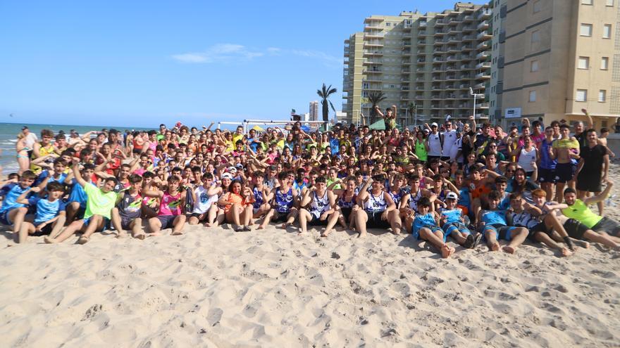 La Lliga Valenciana de Handbol Platja bate récords