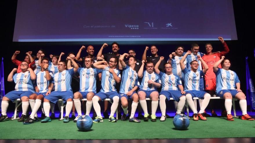 El Málaga CF Genuine, premiado por la Diputación en el Día de Andalucía