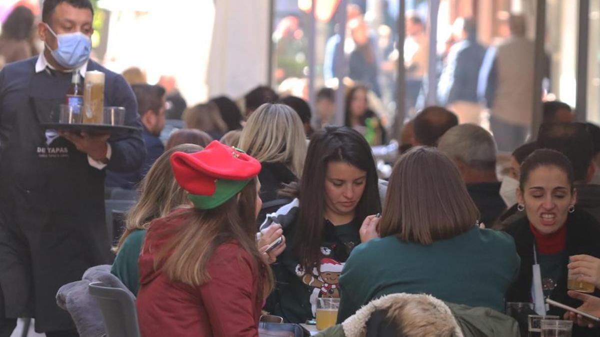 Terraza de un bar de Córdoba.