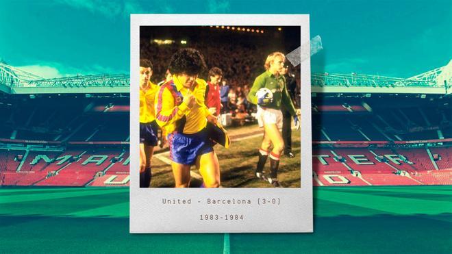 La primera vez que Barça y United se vieron las caras fue en los cuartos de final de la Recopa 1983/84. Los culés golpearon primero con un buen resultado en la ida (2-0), pero no pudieron sellar la clasificación en Old Trafford. El equipo inglés, liderado por un Bryan Robson que celebró un doblete, solo necesitó 53 minutos para culminar la remontada (3-0)