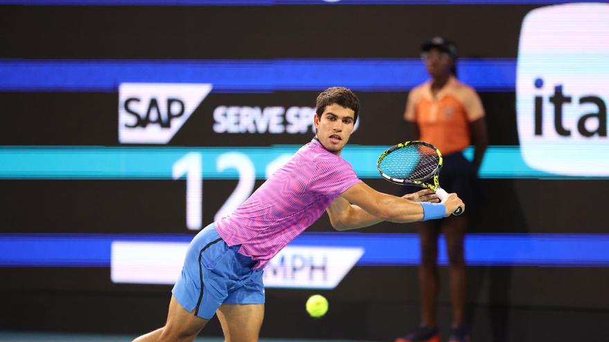 Carlos Alcaraz se estrenará en el Masters 1.000 de Montecarlo ante Auger-Aliassime o un tenista de la previa