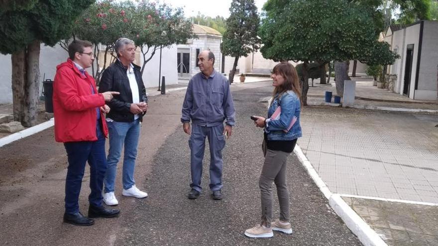 Todo a punto para la visita &quot;histórica&quot; de La Purísima al cementerio de Torrevieja