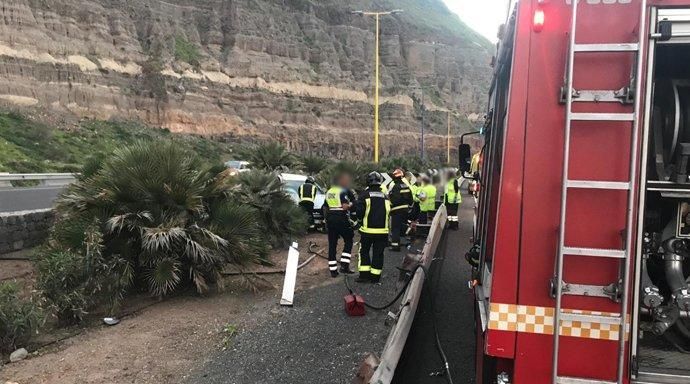 Vuelco en El Rincón