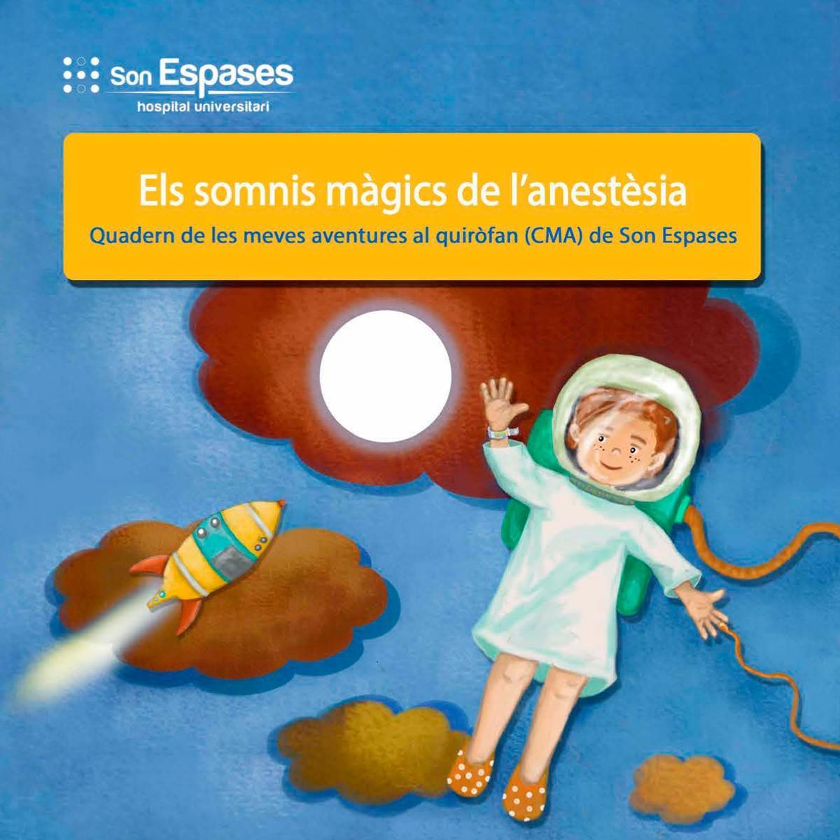 Uno de los cuentos infantiles de Son Espases, en concreto sobre la anestesia en el quirófano.