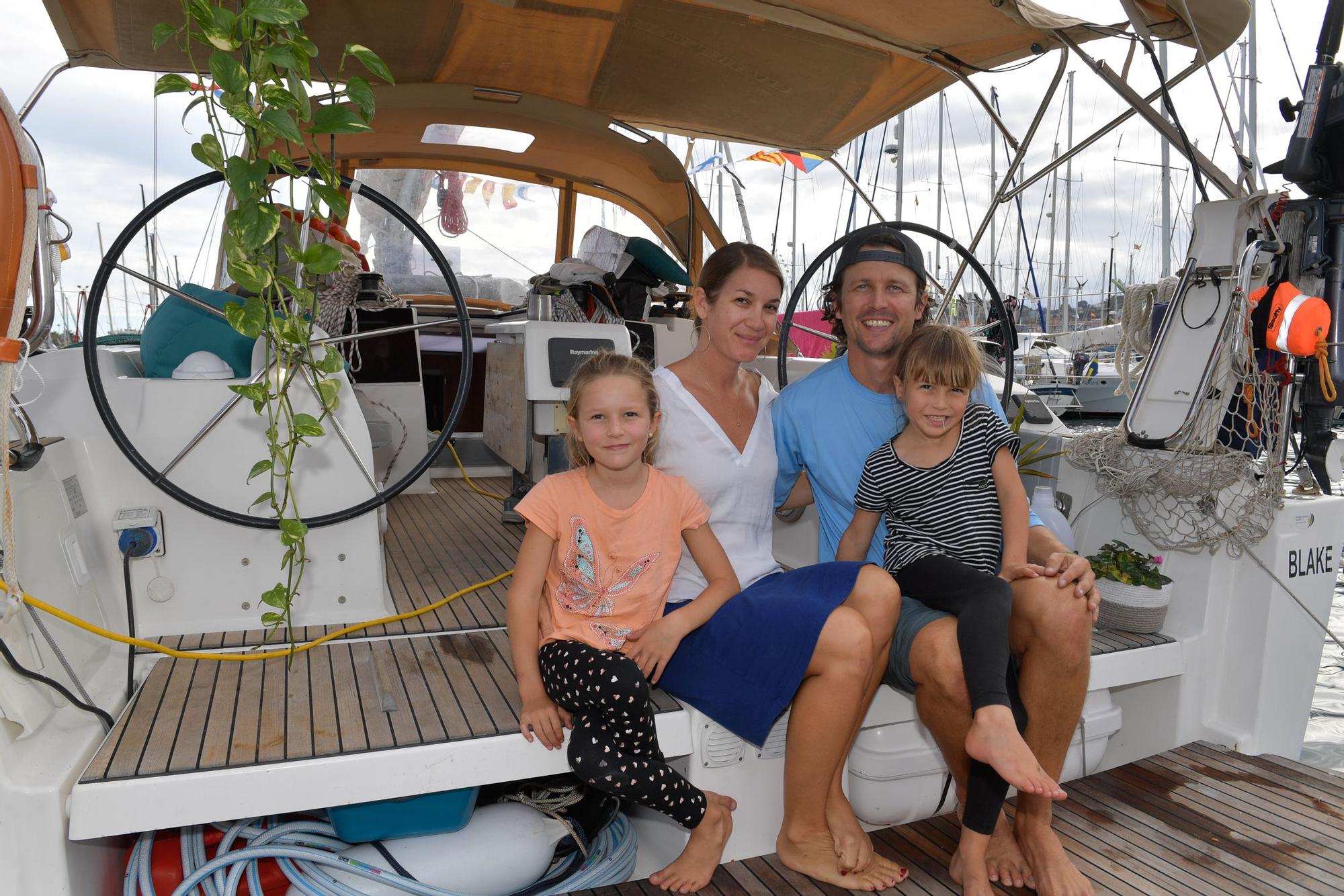 Participantes en la regata ARC, en el Muelle Deportivo de Las Palmas de Gran Canaria