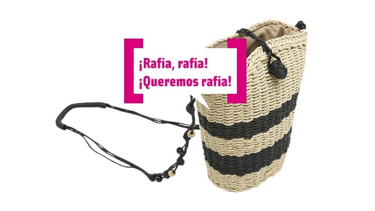 ¡Magia, llegó la rafia! El bolso de Misako que querrás combinar con este sombrero vichy 