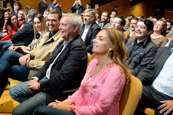 19-01-19. Las Palmas de Gran Canaria. Acto del PSOE con Pedro Sánchez .  FOTO: JOSÉ CARLOS GUERRA.