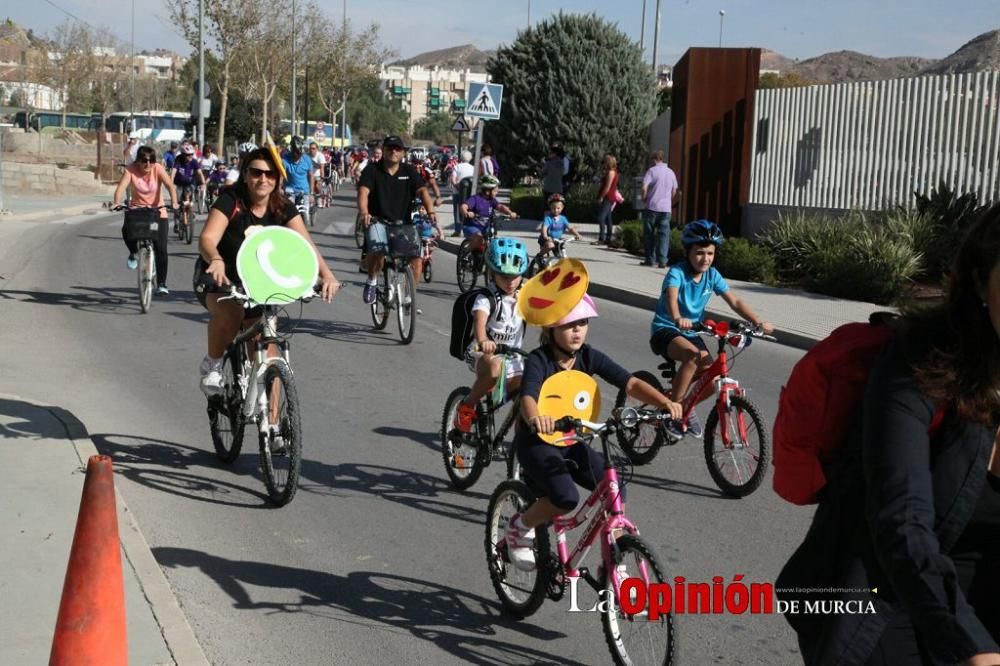 Ciclopaseo para clausular en Lorca los JDG