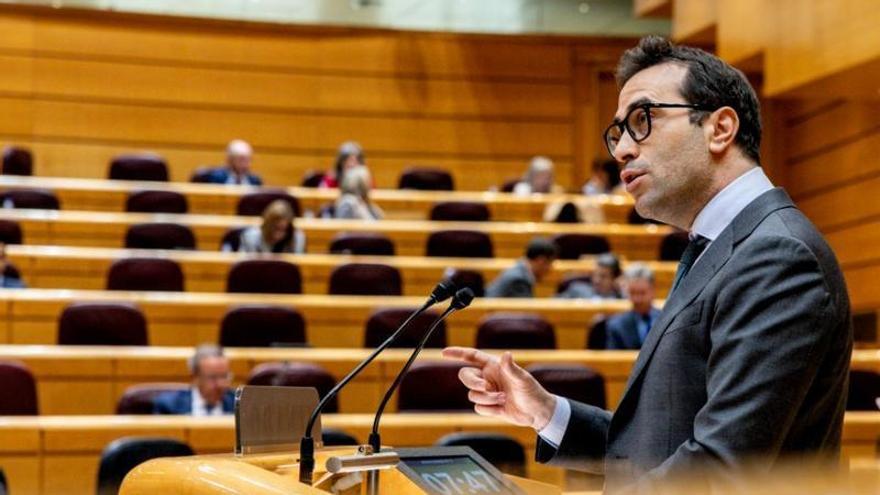 El vicepresidente Cuerpo ignora en el Senado las propuestas específicas anticrisis de ASG para Canarias