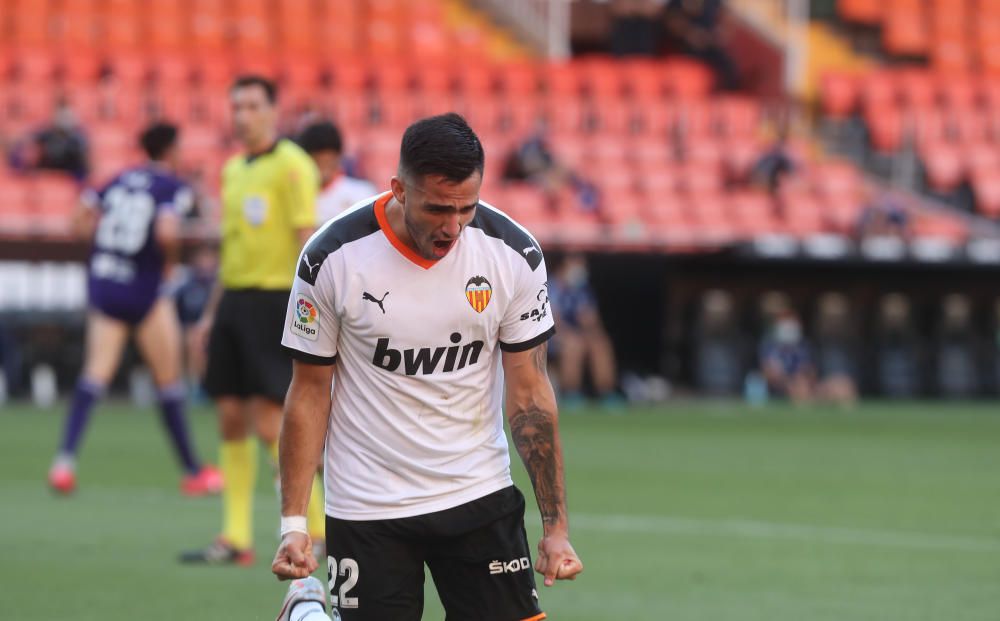 Las imágenes del Valencia CF - Valladolid