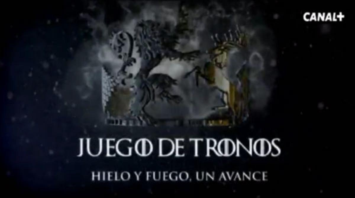 Avanç oficial de la temporada 4 de Juego de Tronos, Hielo y fuego.