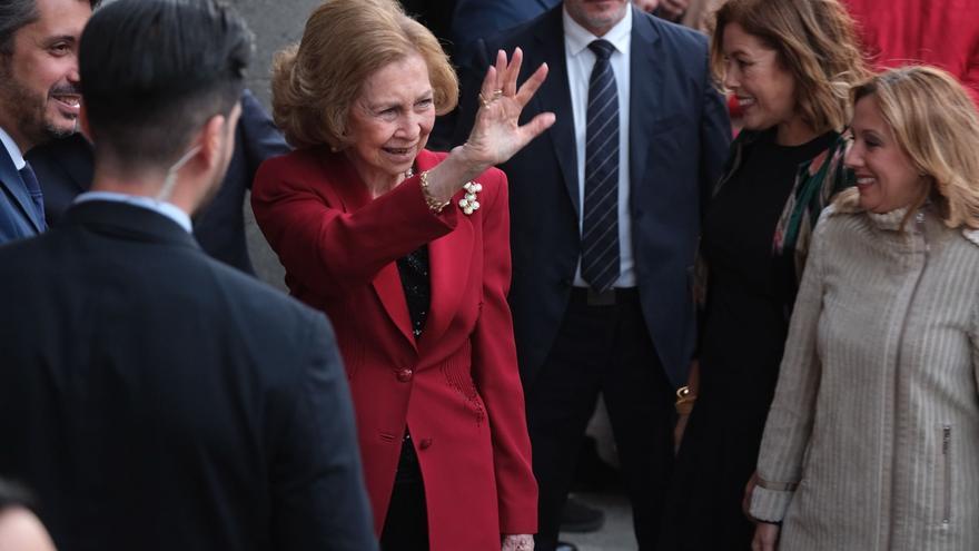 La reina emérita Doña Sofía asiste al concierto del 30 aniversario del Grupo de Ciudades Patrimonio de la Humanidad