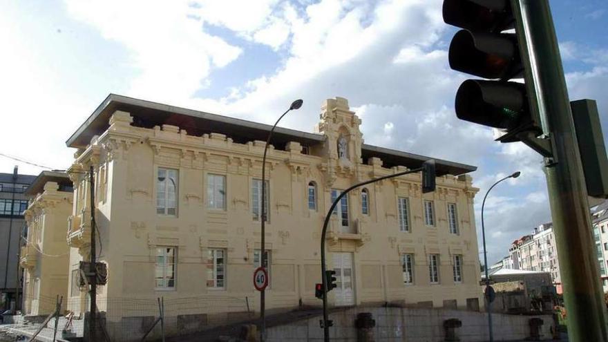 Fachada del hotel San Roque.