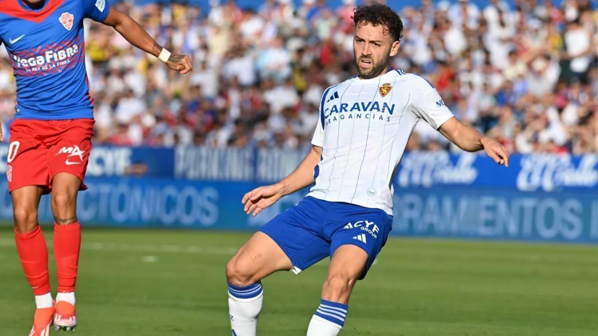 Keidi Bare, futbolista del Real Zaragoza