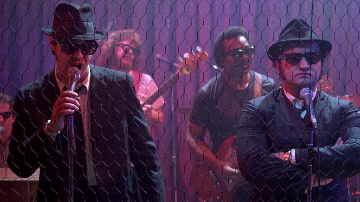 Dan Aykroyd y John Belushi, en un fotograma de 'Granujas a todo ritmo'