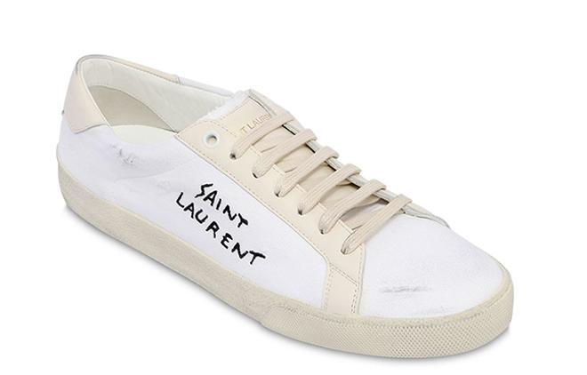 Zapatillas blancas de Saint Laurent