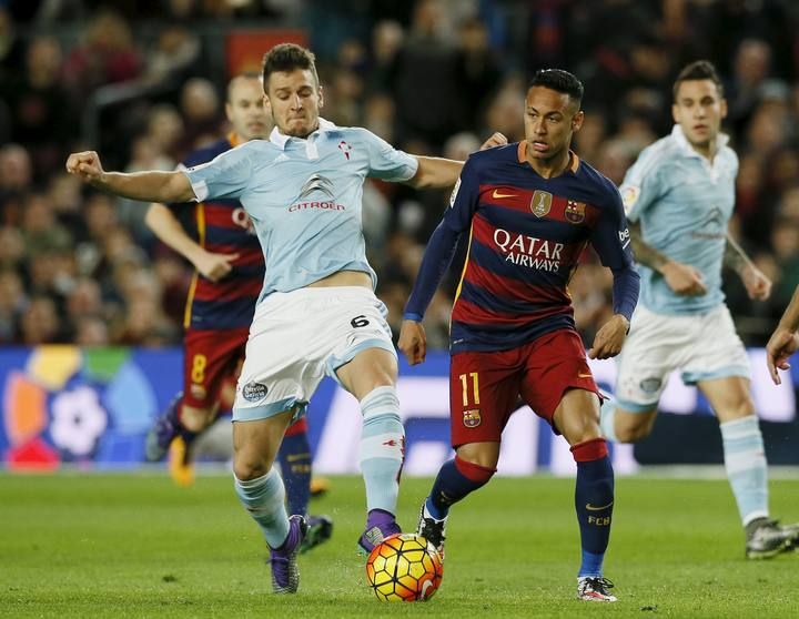 Football Soccer - Barcelona v Celta Vigo - Spanish Liga BBVA - Camp Nou stadium, Barcelona