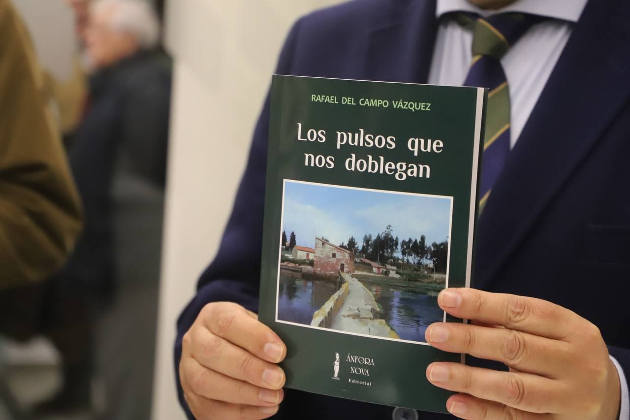 La editorial Ánfora Nova presenta la última novela de Rafael del Campo