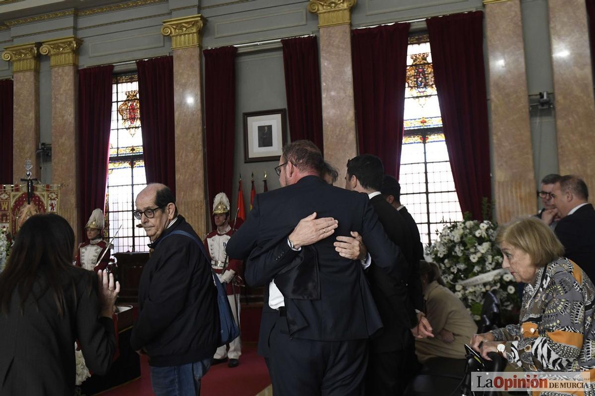 Murcia despide a José Ballesta: las fotos de la capilla ardiente