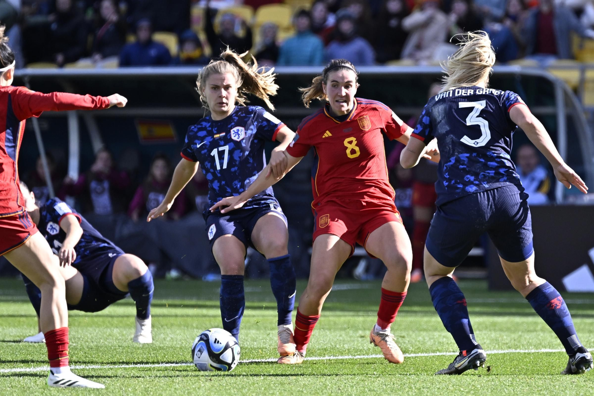 Mariona Caldentey fue decisiva en el España-Países Bajos del Mundial