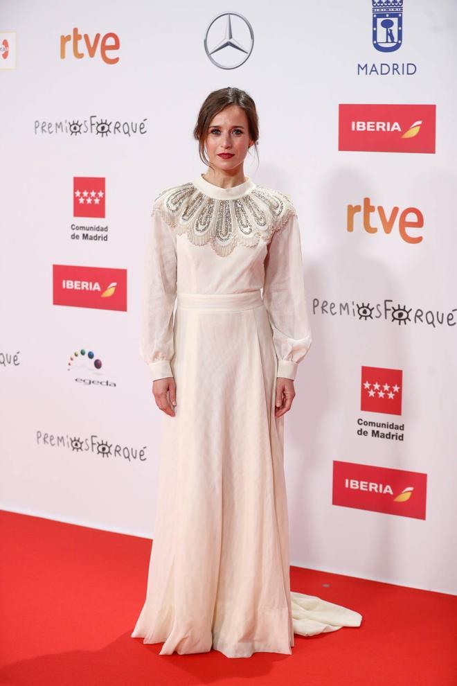 Marta Etura en los Premios Forqué